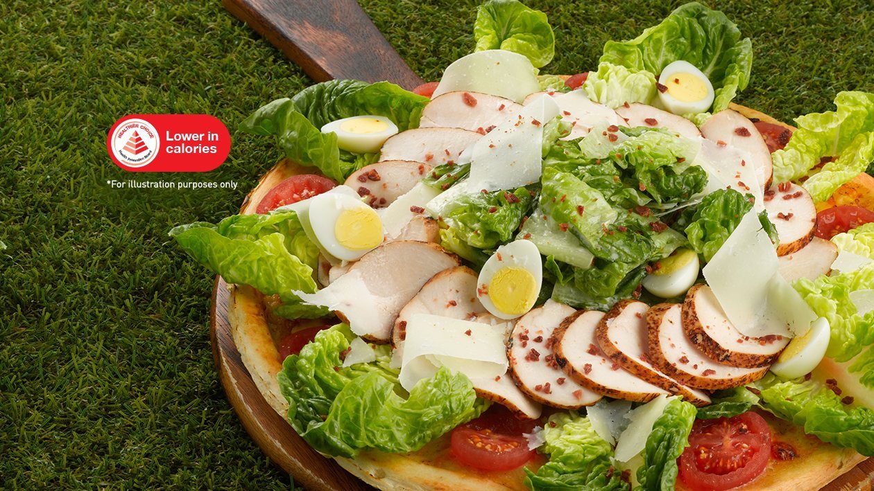 "Cae-zza" Caesar Pizza