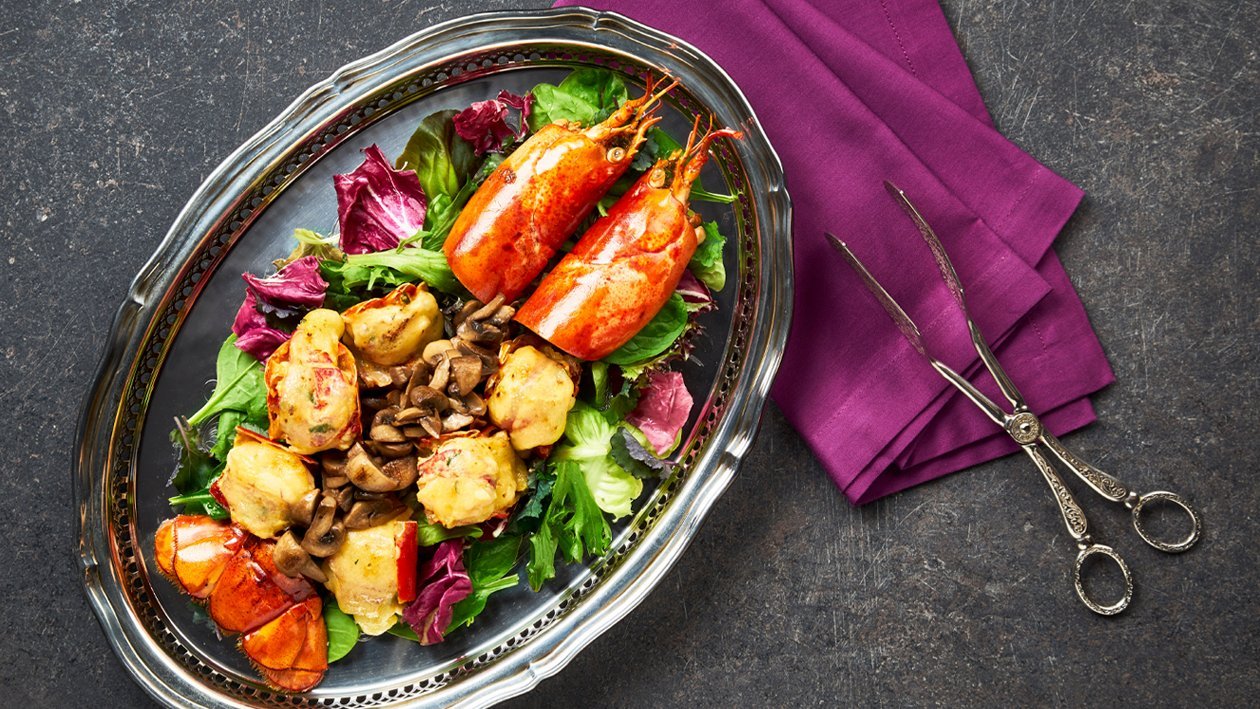 Salted Egg Lobster Thermidor