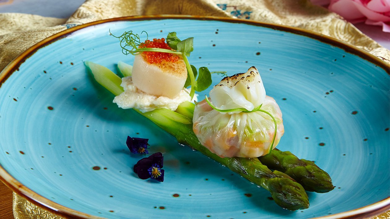 “Pomegranate” Scallop Ball
