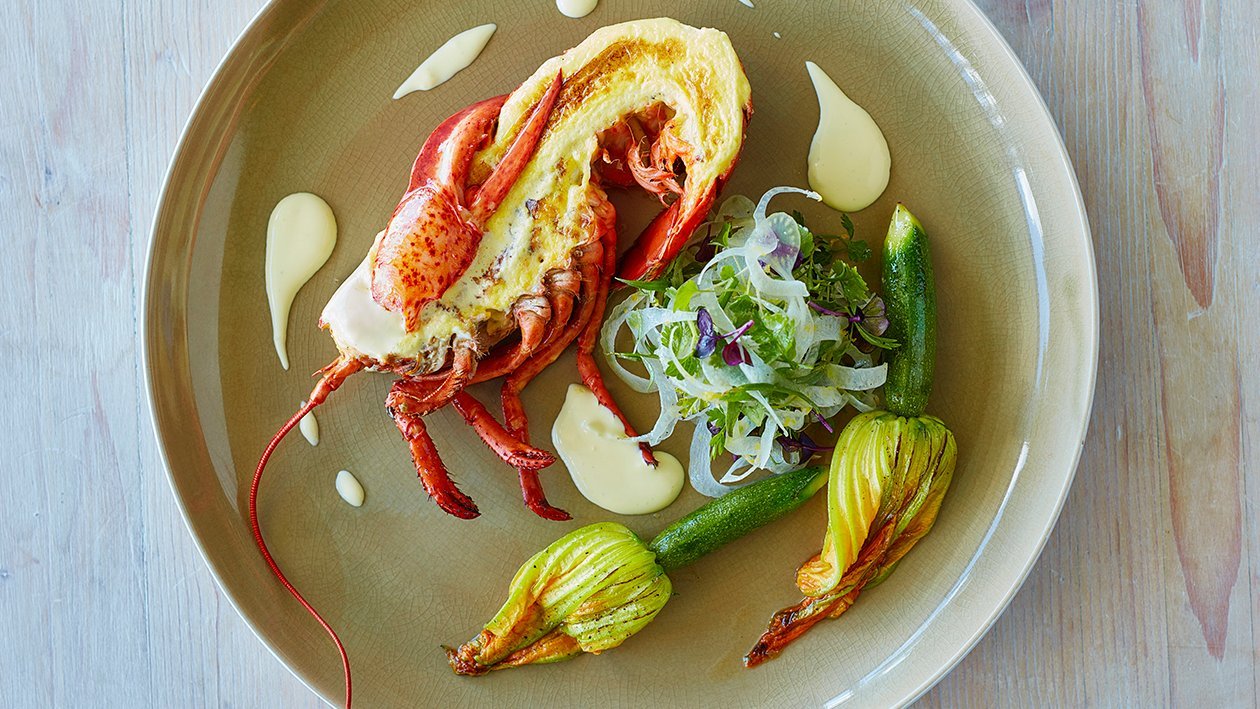 Lobster Gratin Hollandaise