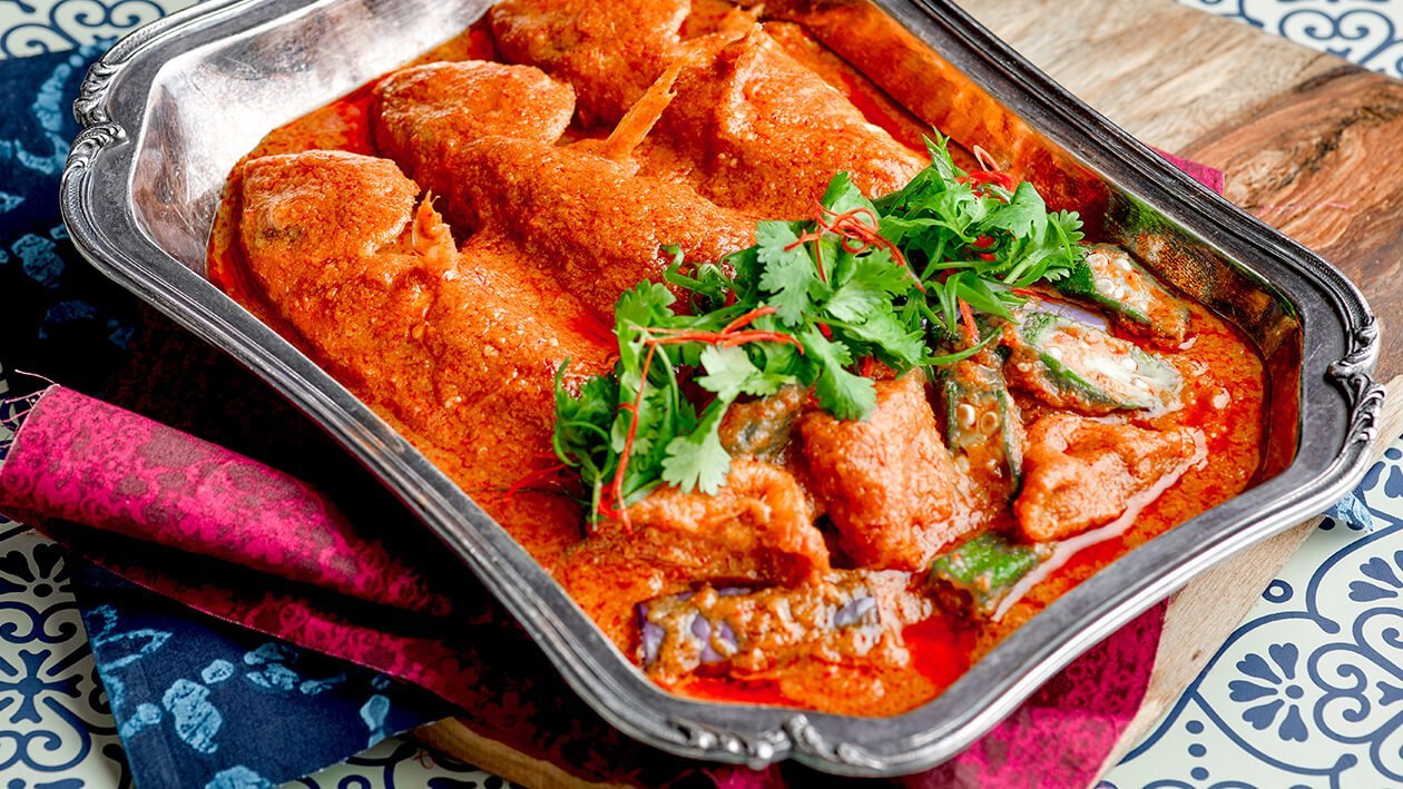 Red Snapper with Assam Pedas Sauce