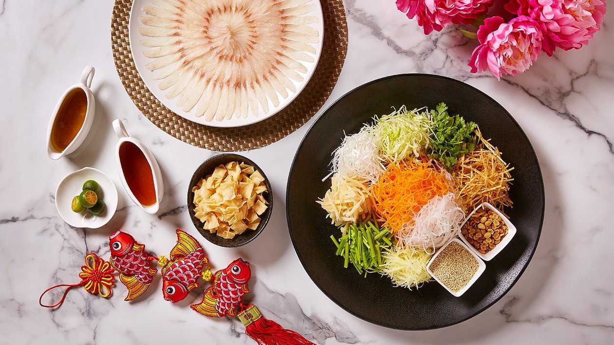 Traditional Teochew “Yu Sheng”