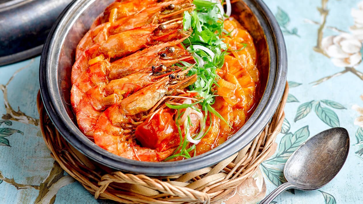 Pajeris Prawn and Pineapple