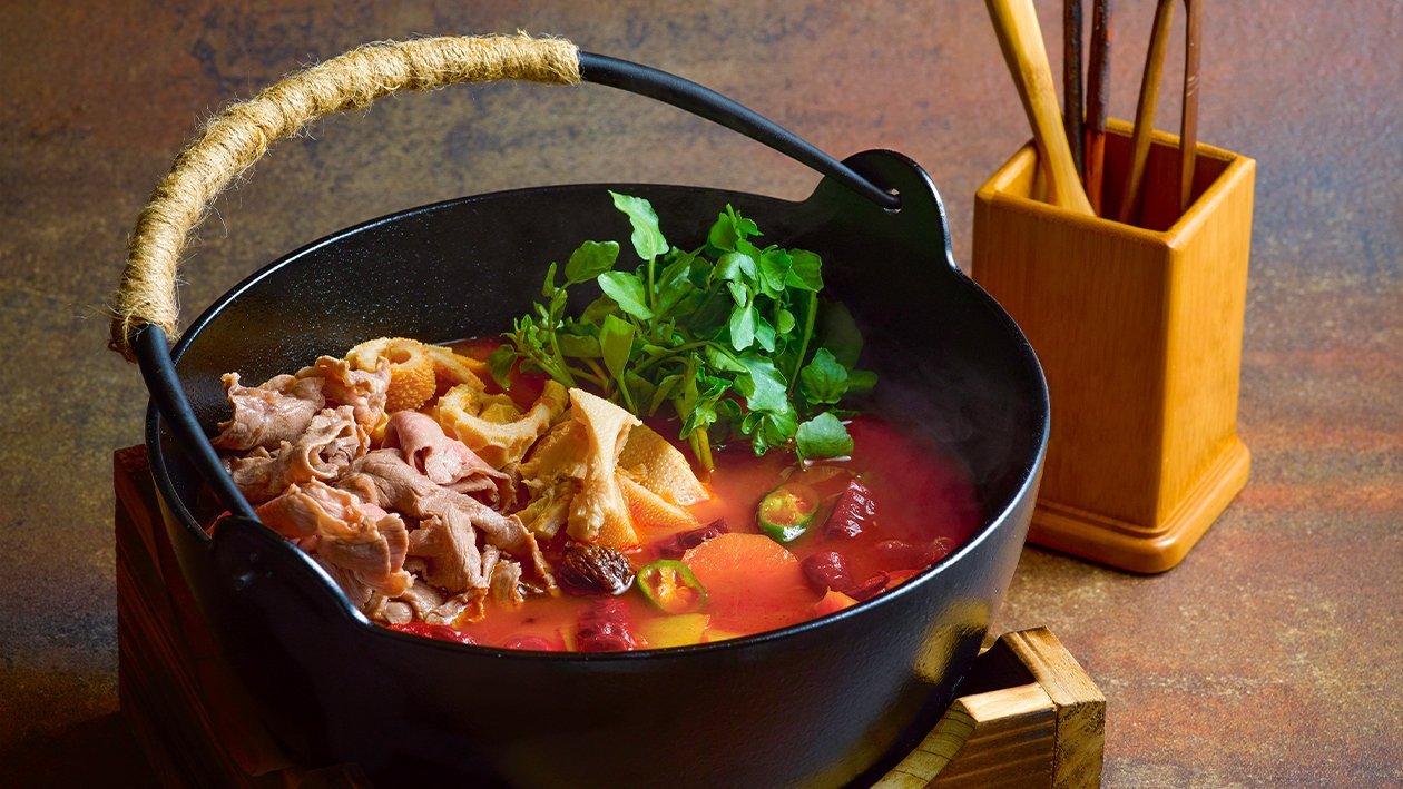 Tamarind Spiced Tomato Shabu Shabu