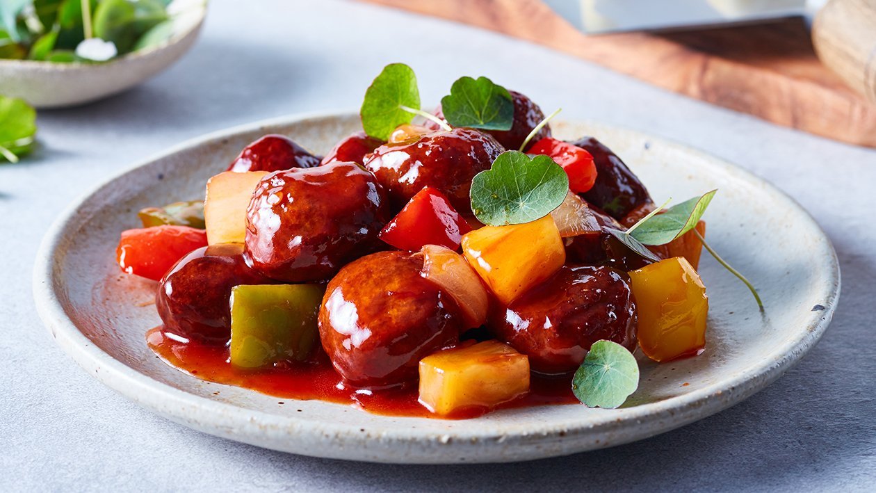 Wok-Fry Sweet & Sour NoMeatball