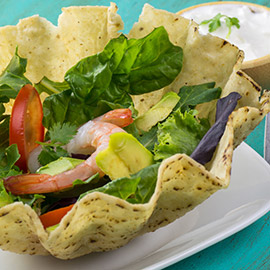 4. Create edible bowls 4. Create edible bowls